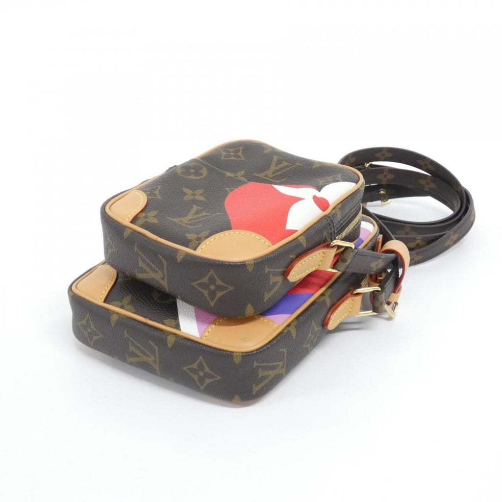 Louis Vuitton Marron Coated Canvas Shoulder Bag