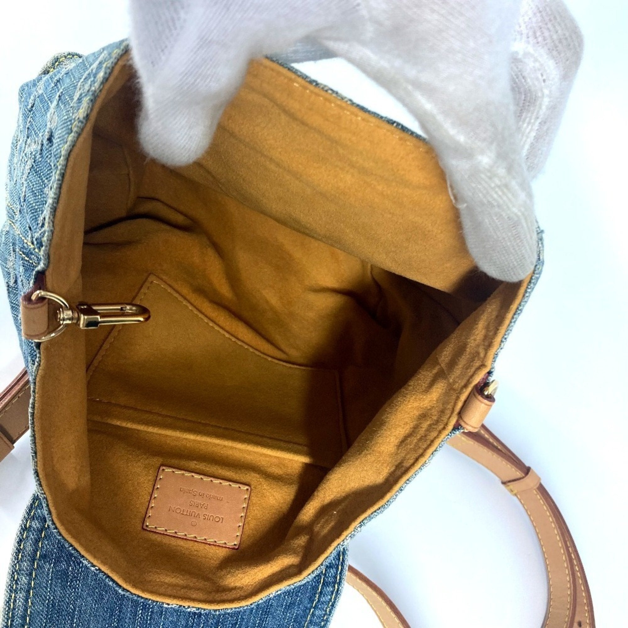 Louis Vuitton Blue Monogram Monogram Denim Backpack