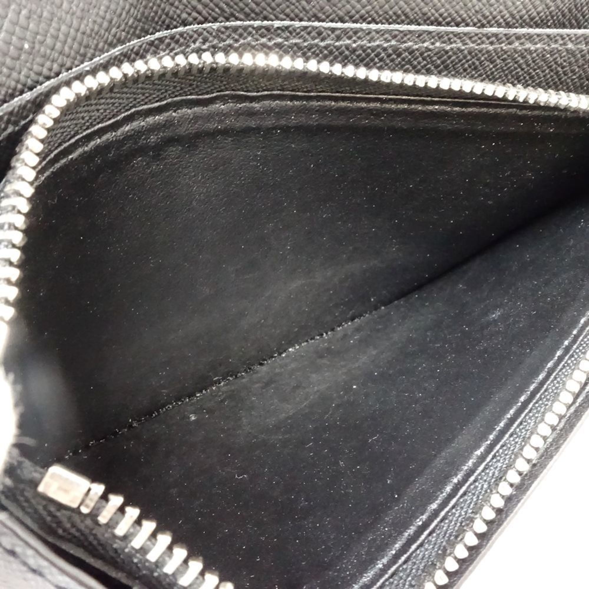 Louis Vuitton Black Canvas Long Wallet