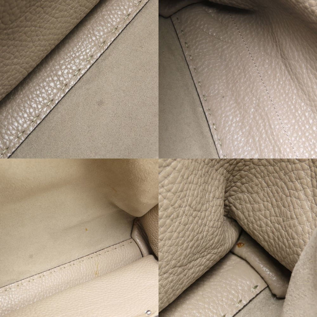 Fendi Grayish Leather Handbag