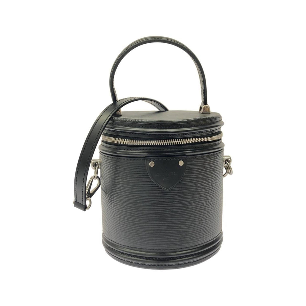 Louis Vuitton Black Leather Handbag
