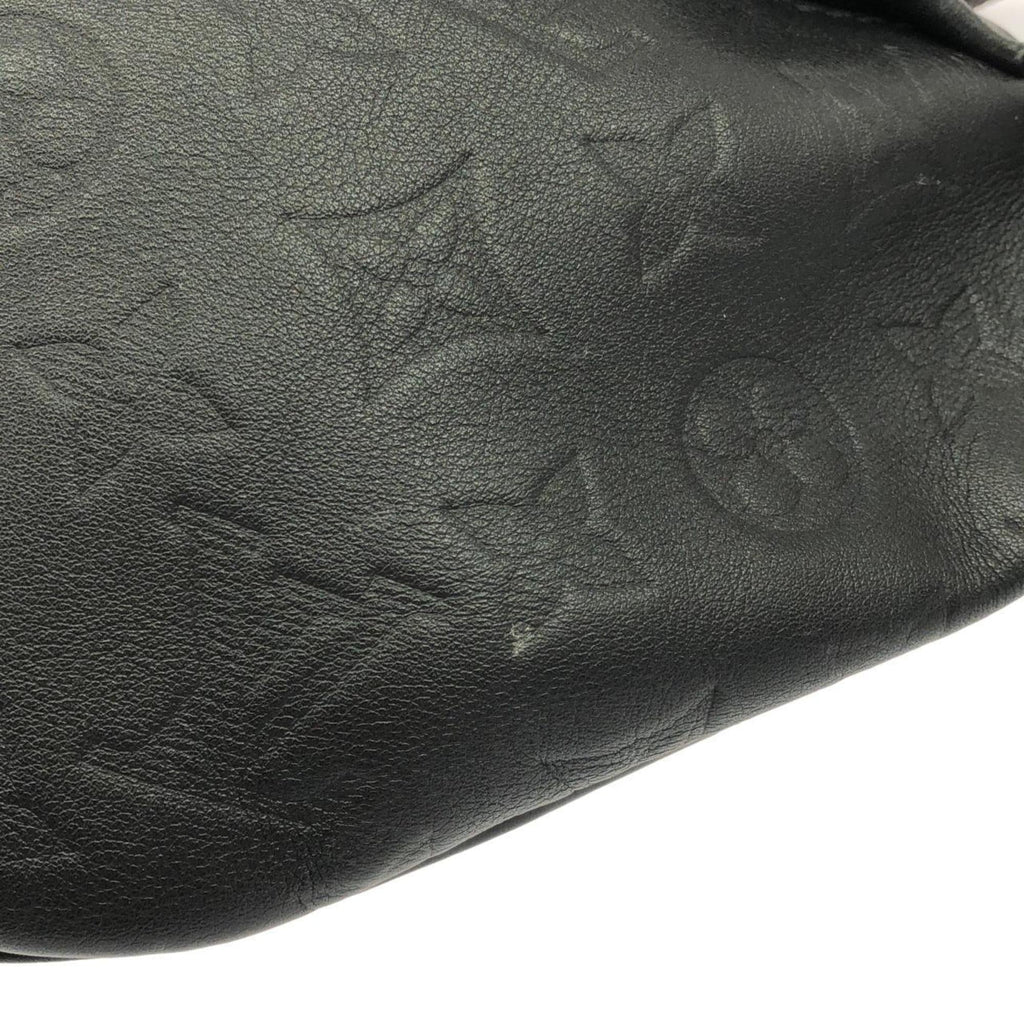 Louis Vuitton Black Leather Shoulder Bag