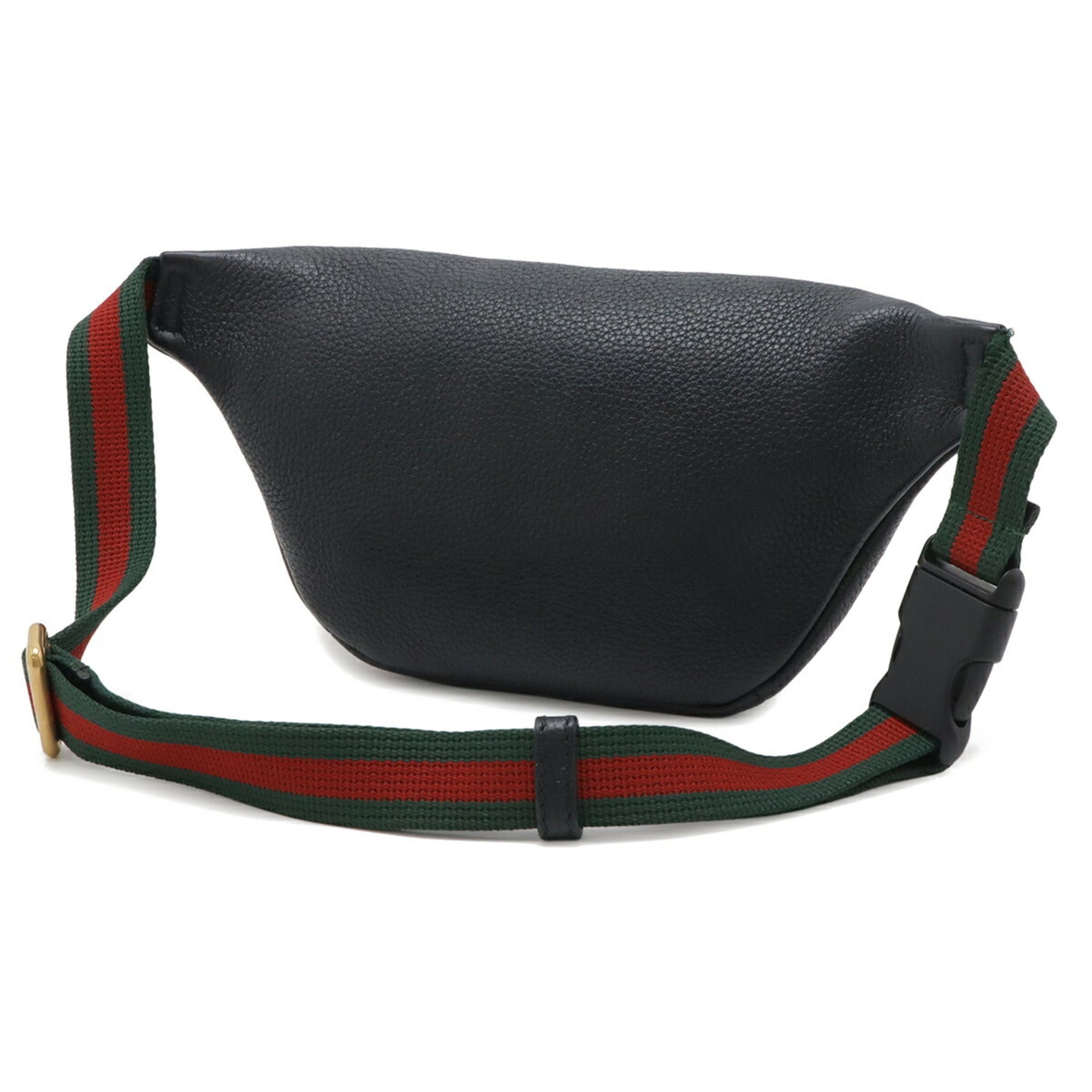 Gucci Black Leather Sling Bag (Pre-Owned)
