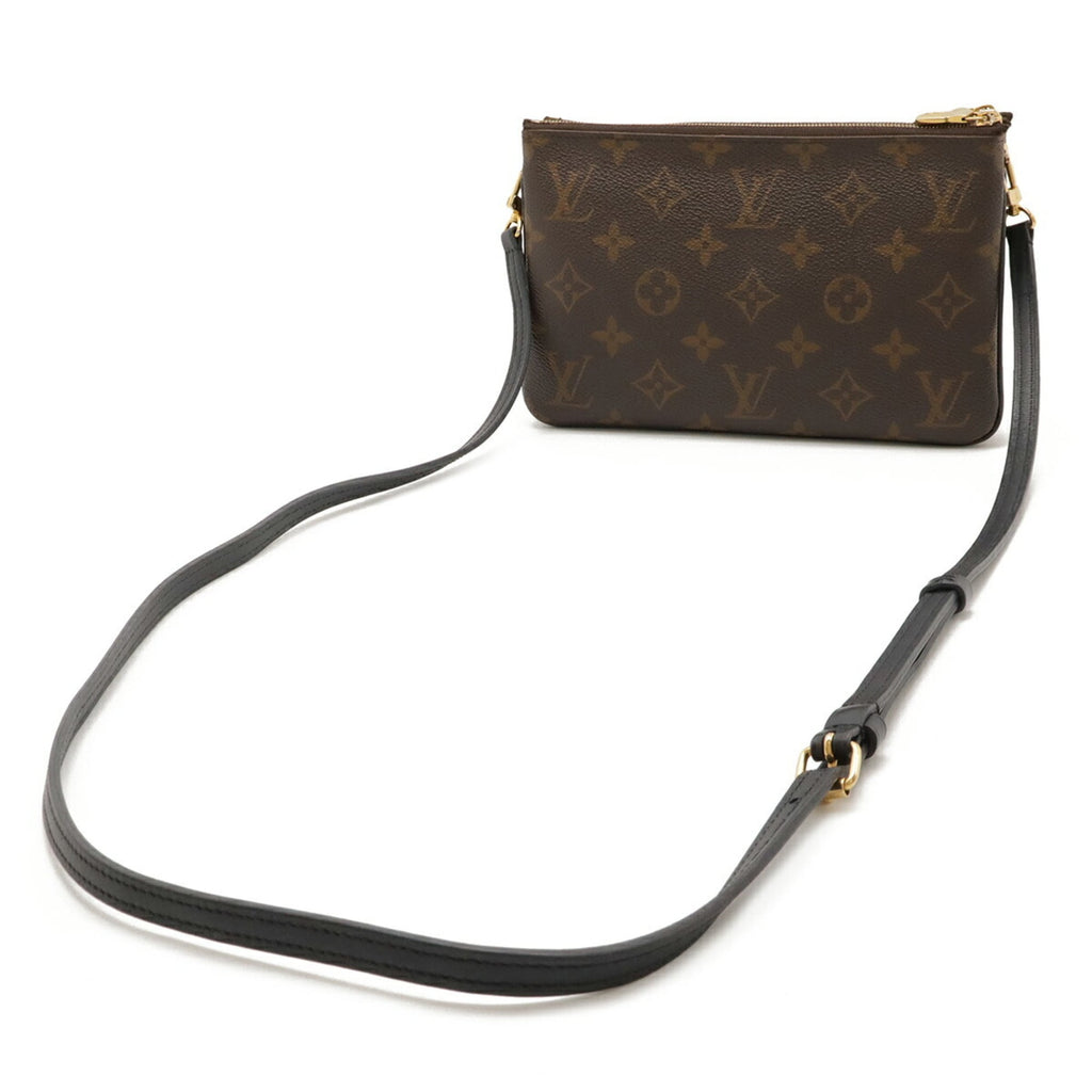 Louis Vuitton Brown Light Brown Monogram Monogram Reverse Clutch Bag Pochette Shoulder Bag