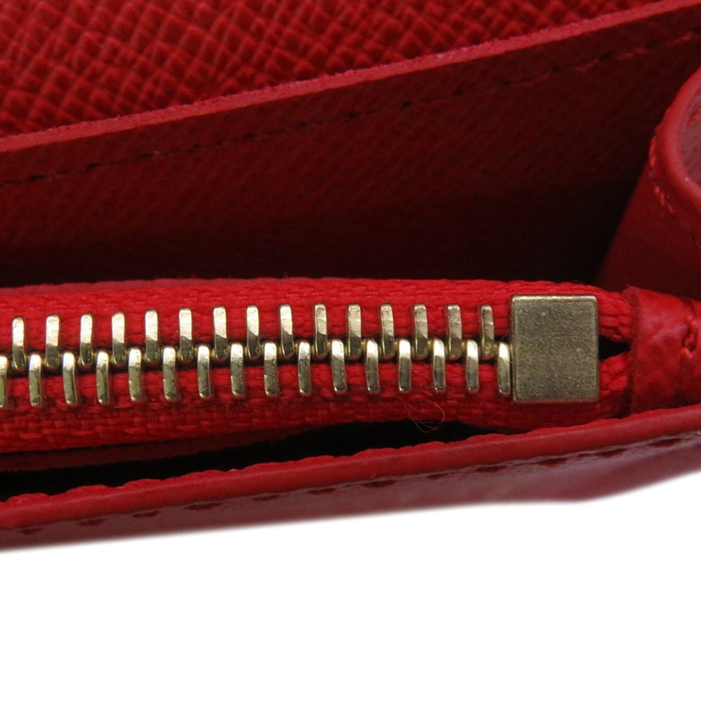 Louis Vuitton Damier Brown Damier Canvas Red Color Damier Canvas Long Wallet