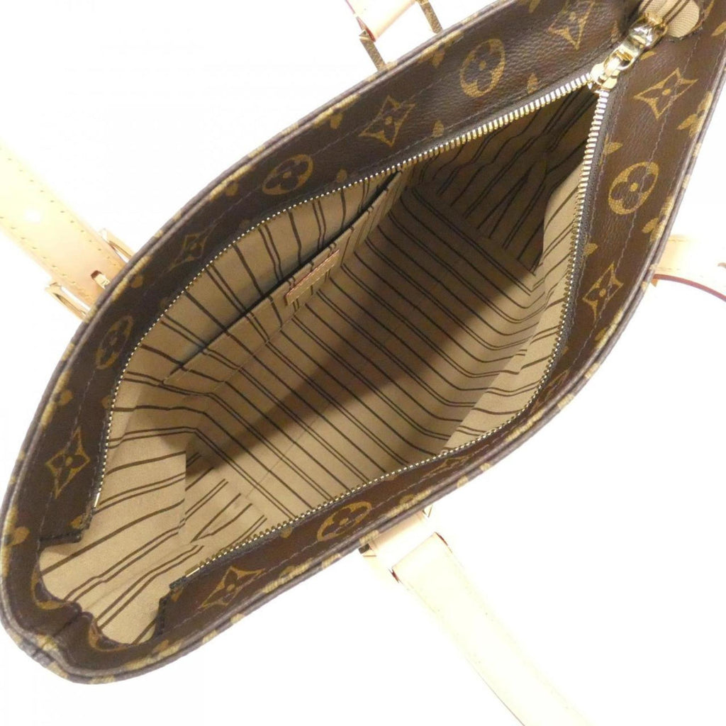 Louis Vuitton Brown Coated Canvas Handbag