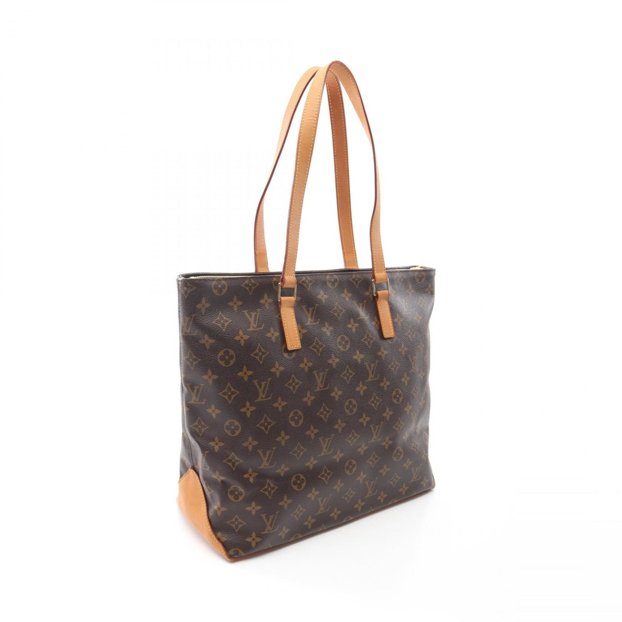 Louis Vuitton Brown Coated Canvas Pvc Leather Monogram Tote Bag