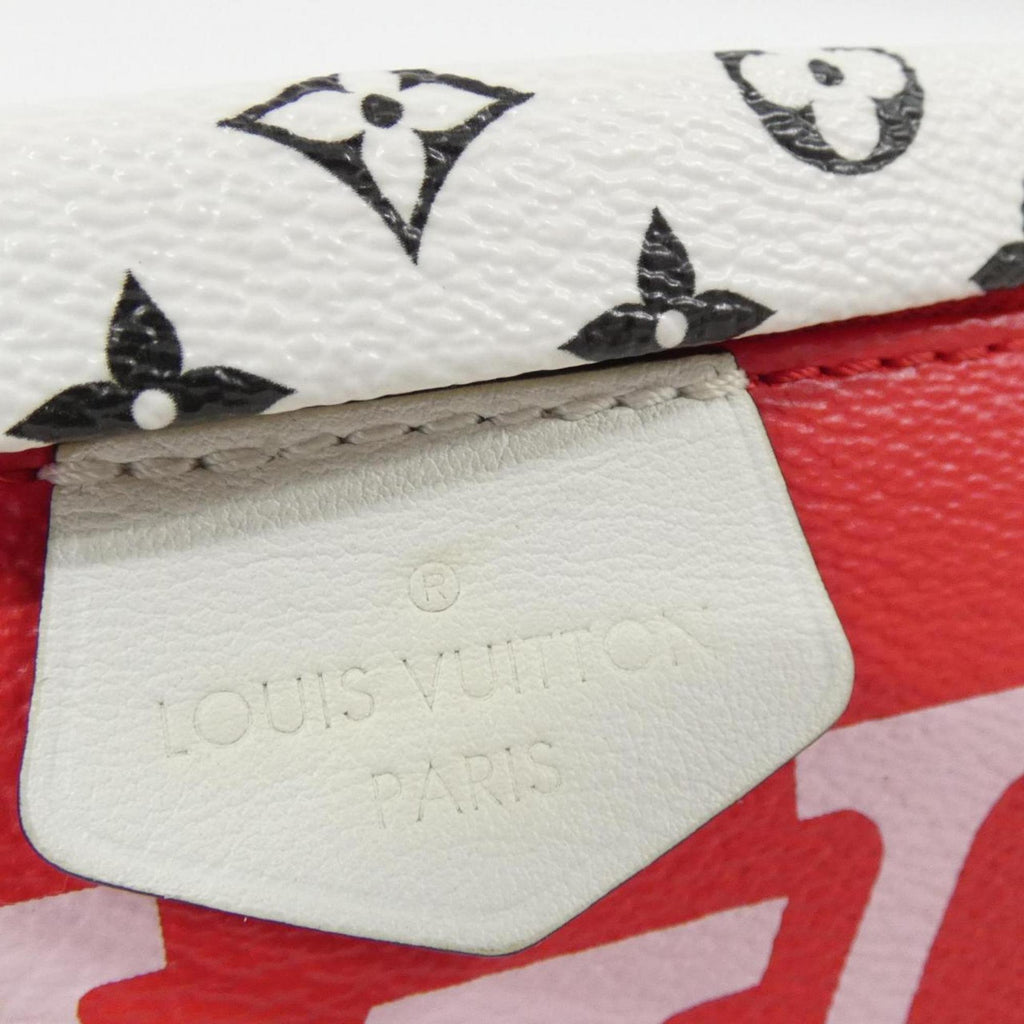 Louis Vuitton Monogram Rouge Coated Canvas Shoulder Bag