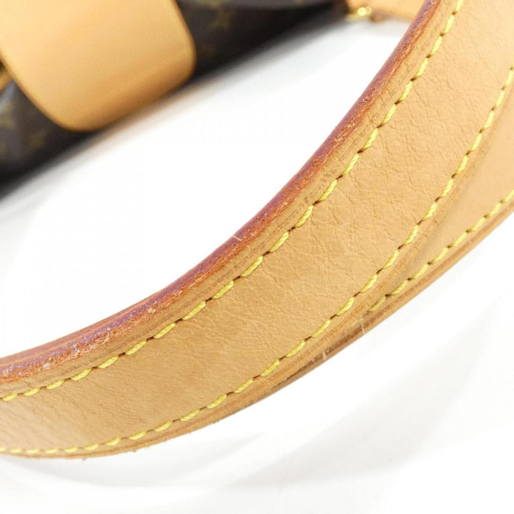Louis Vuitton Brown Coated Canvas Shoulder Bag