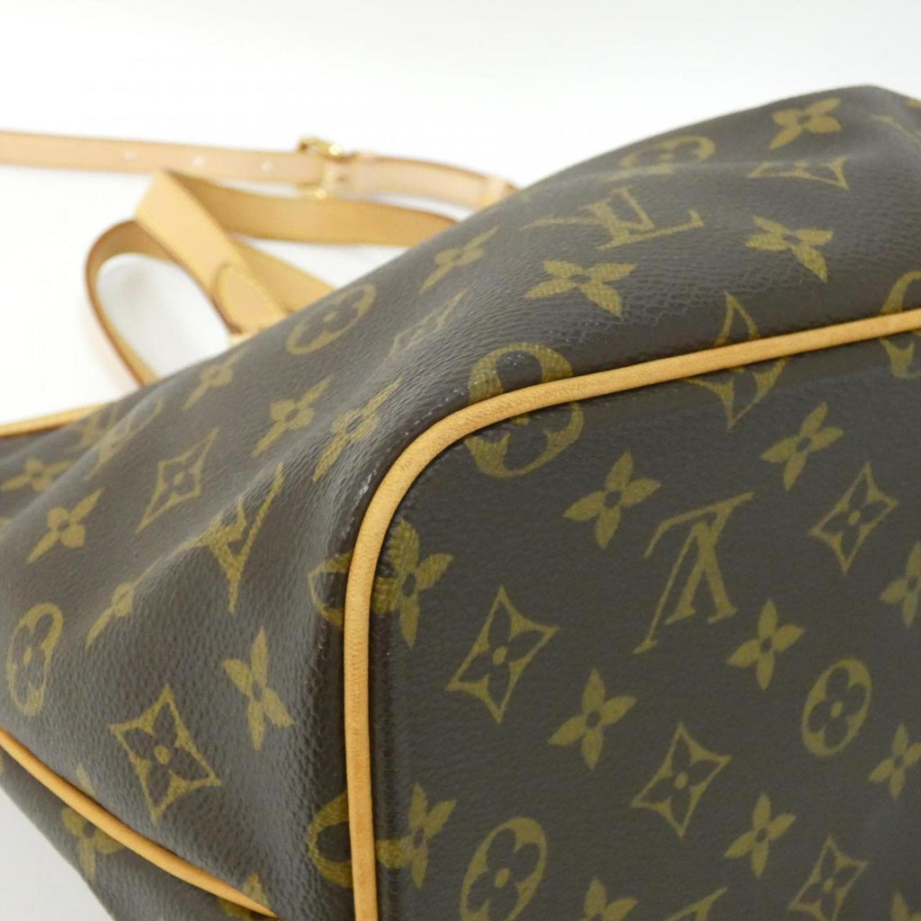 Louis Vuitton Brown Coated Canvas Handbag Tote Bag