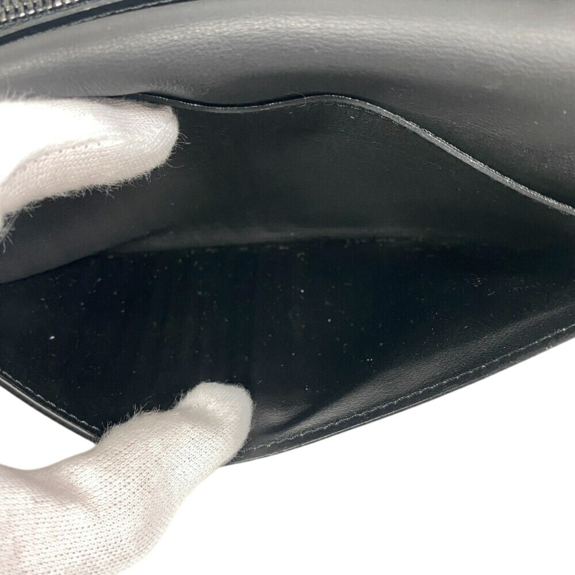 Louis Vuitton Black Monogram Shadow Long Wallet