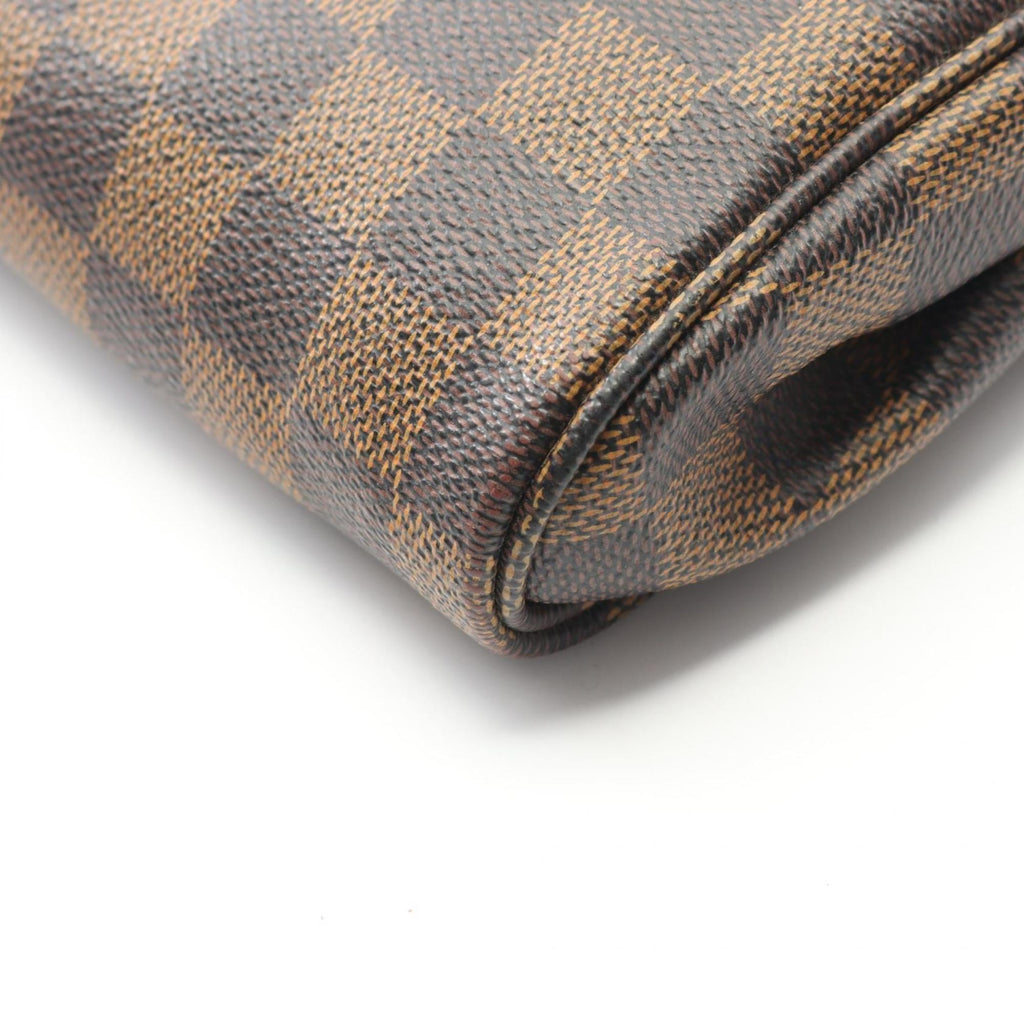Louis Vuitton Brown Coated Canvas Leather Handbag
