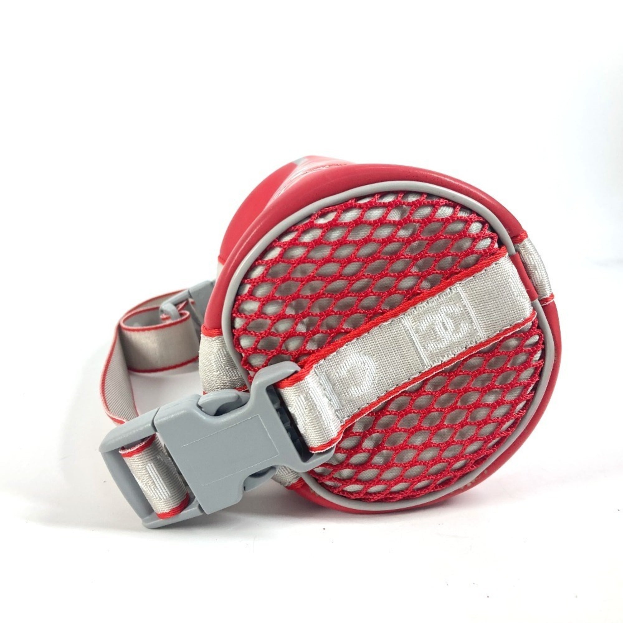Chanel Sport Red Color White Rubber Handbag