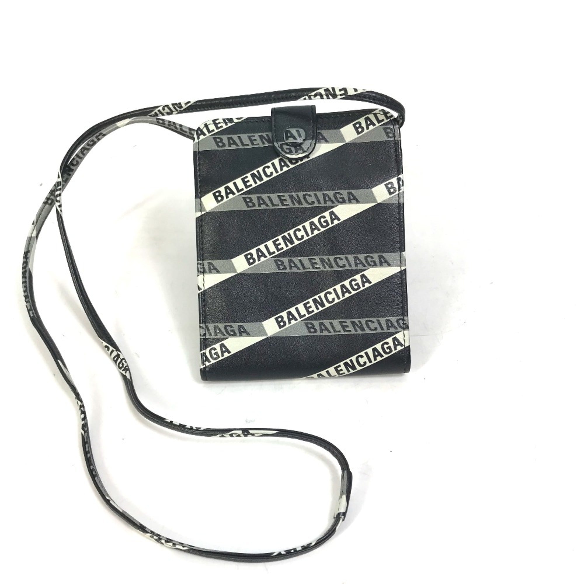 Balenciaga Black Leather Shoulder