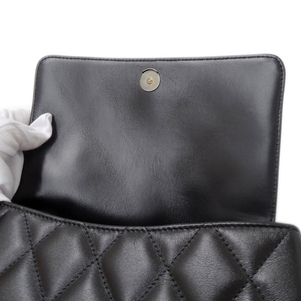 Balenciaga Black Leather Handbag Shoulder