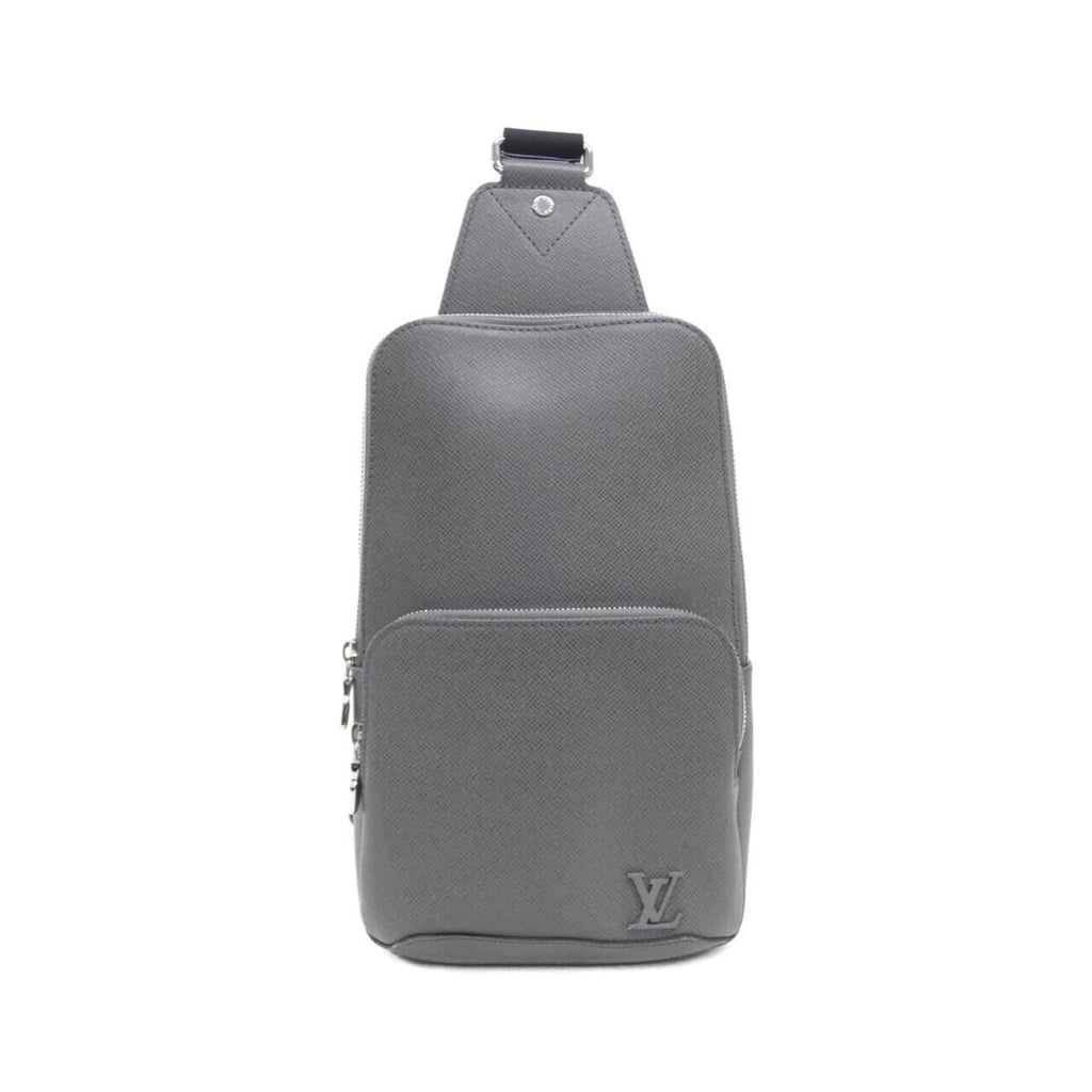 Louis Vuitton Gris Leather Shoulder Bag