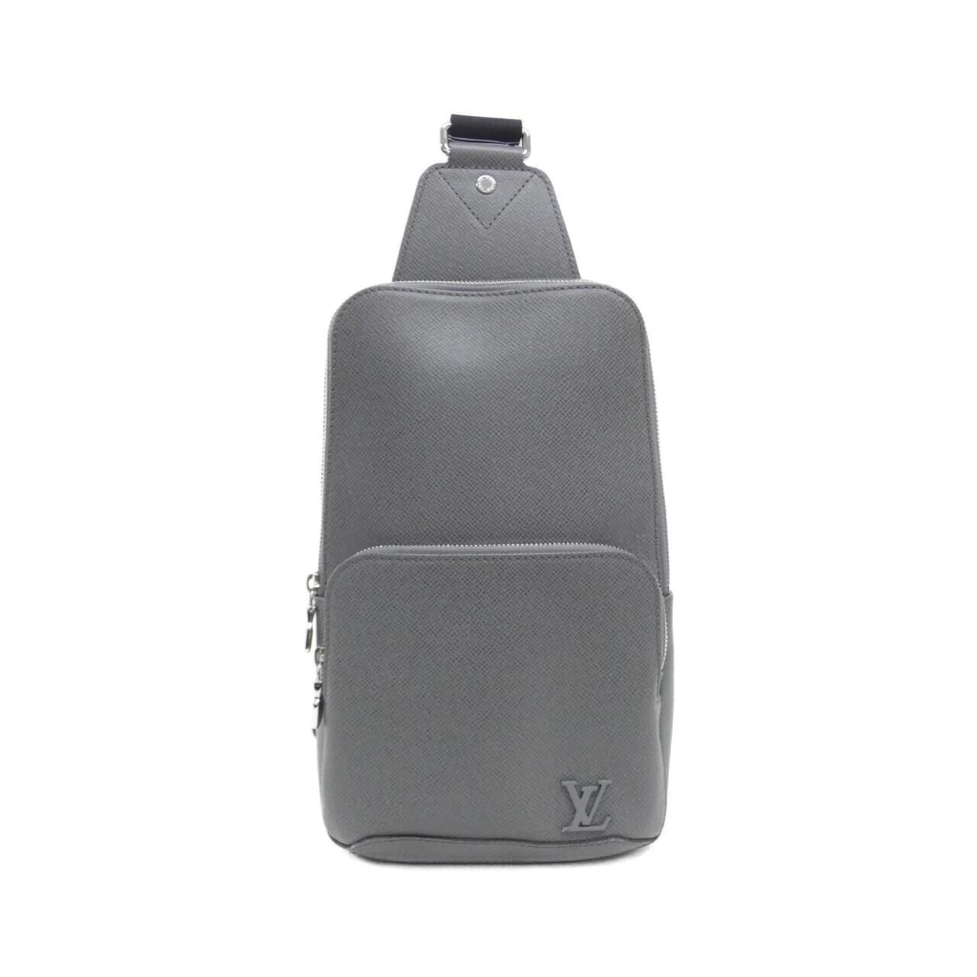 Louis Vuitton Gris Leather Shoulder Bag