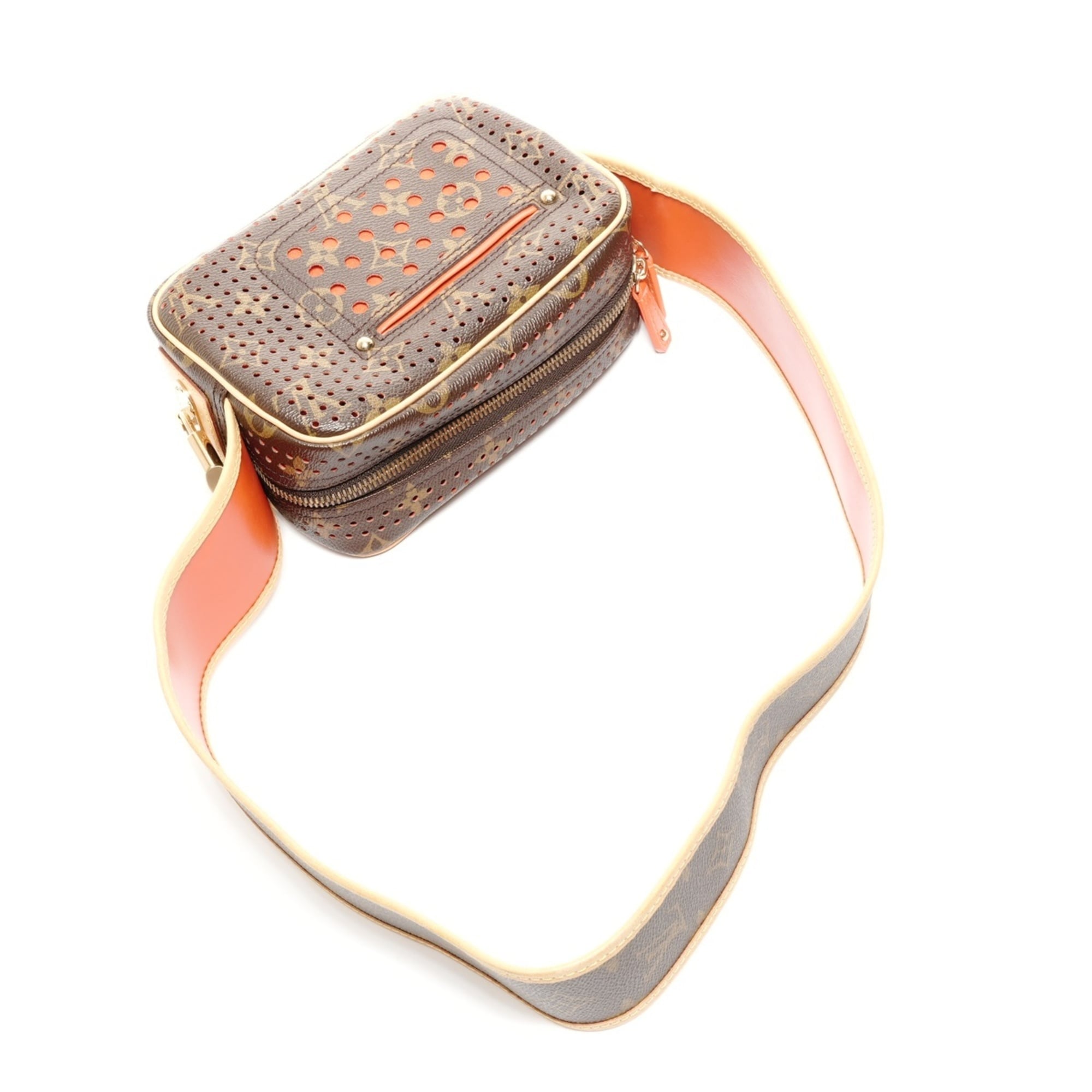 Louis Vuitton Brown Monogram Monogram Perforated Shoulder Bag