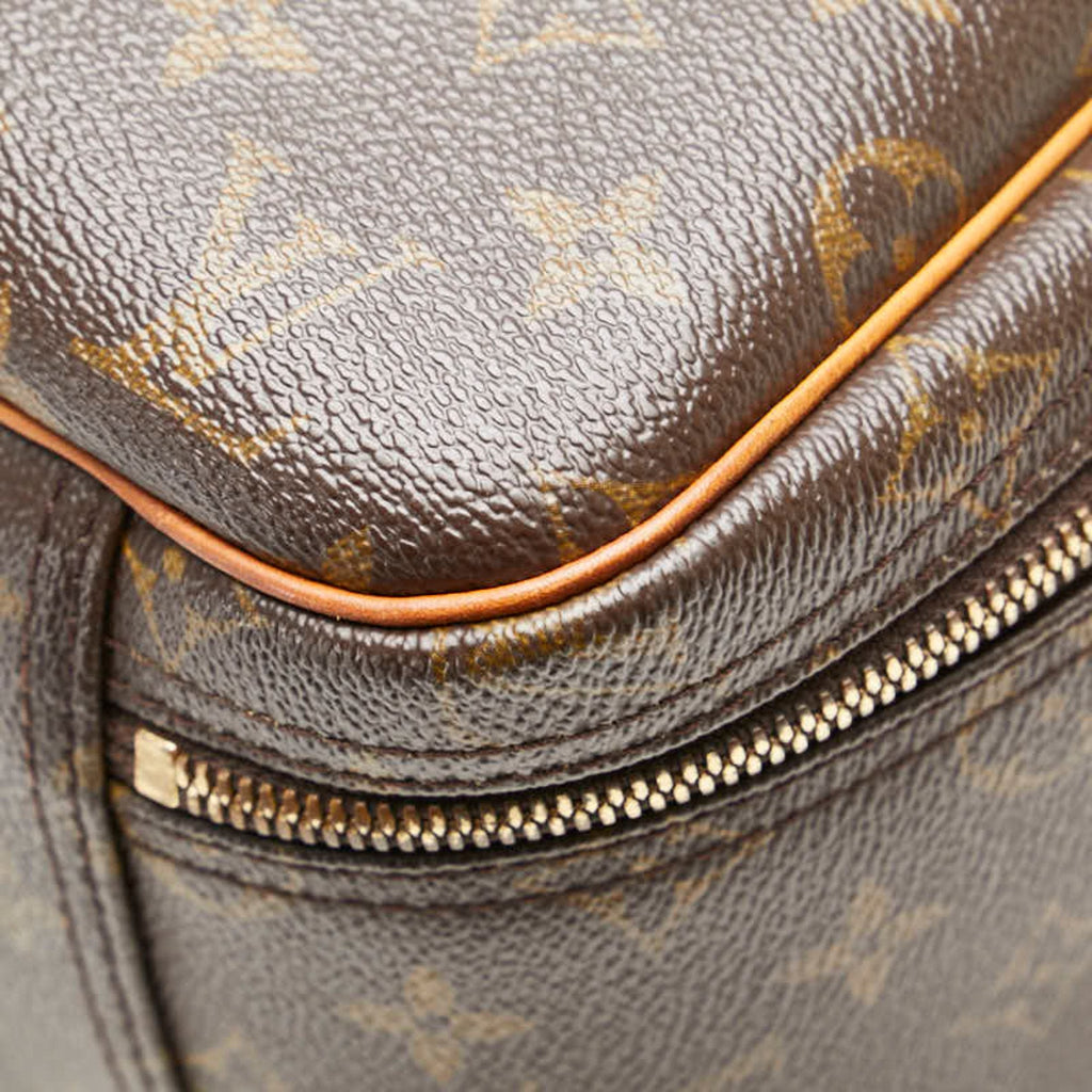 Louis Vuitton Monogram Brown Pvc Leather Handbag