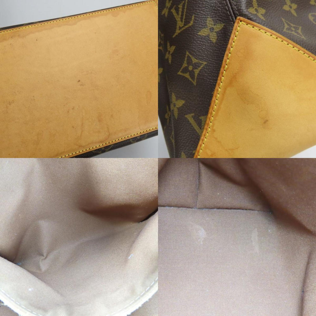 Louis Vuitton Brown Monogram Leather Tote Bag