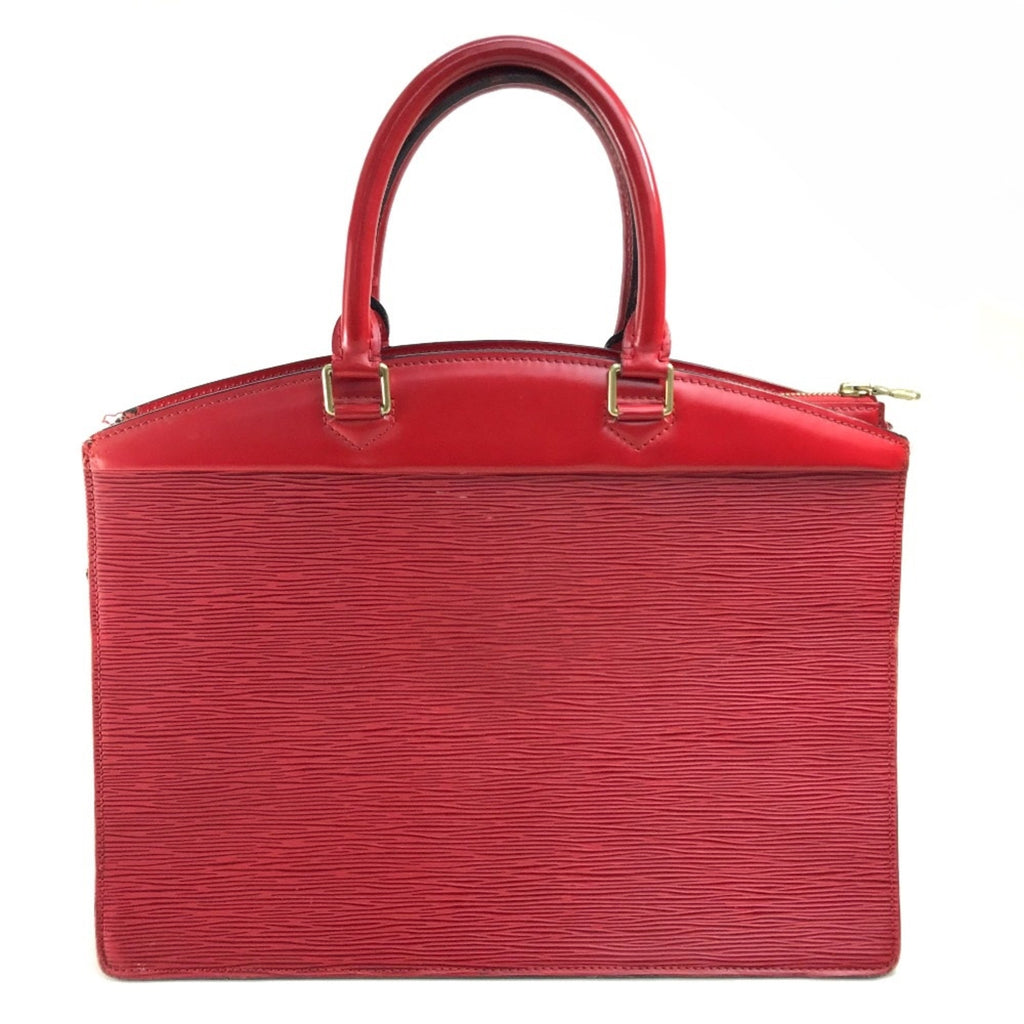Louis Vuitton Red Leather Handbag