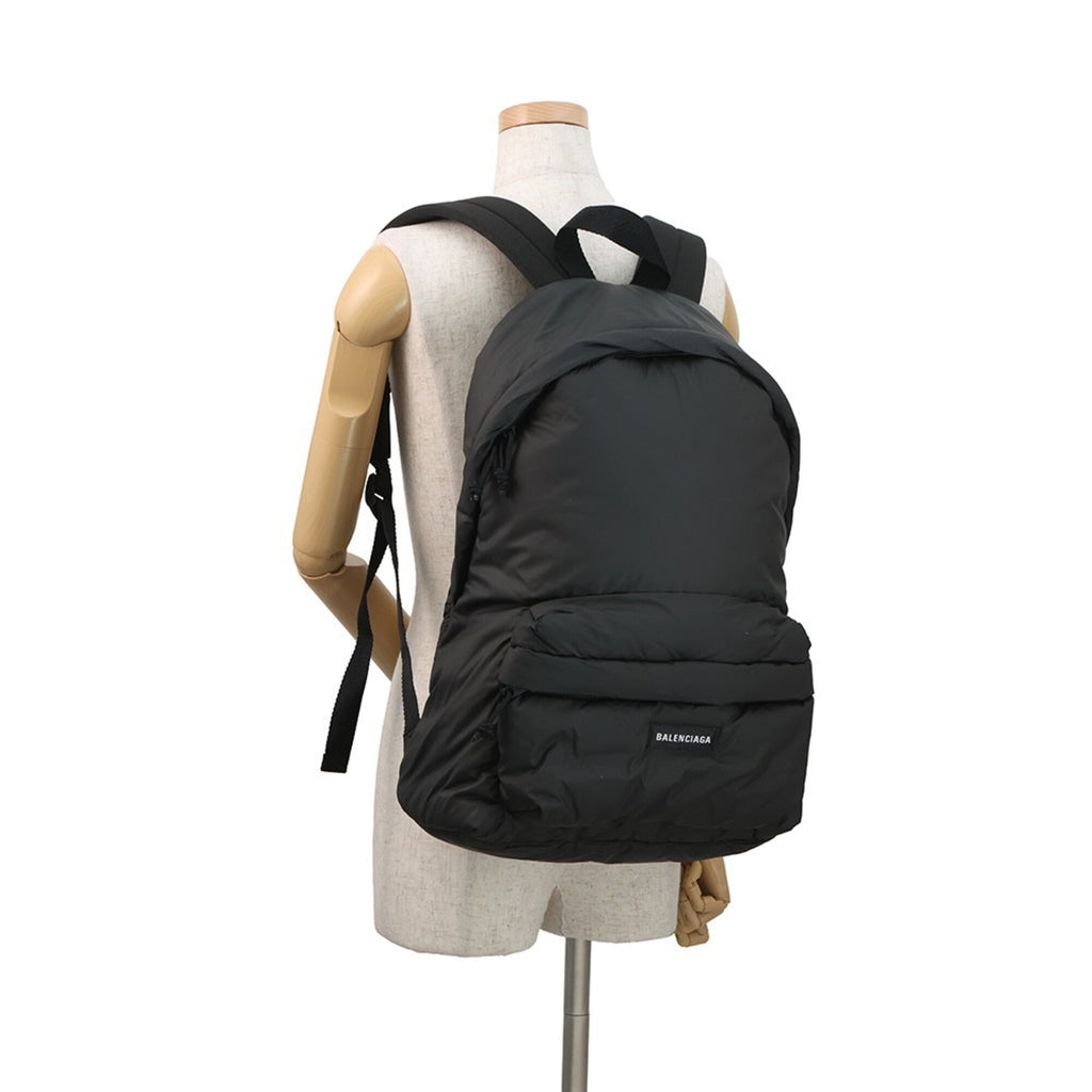 Balenciaga Black Nylon Backpack Hand