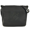 Louis Vuitton Black Noir Damier Geant Messenger Bag Shoulder Bag