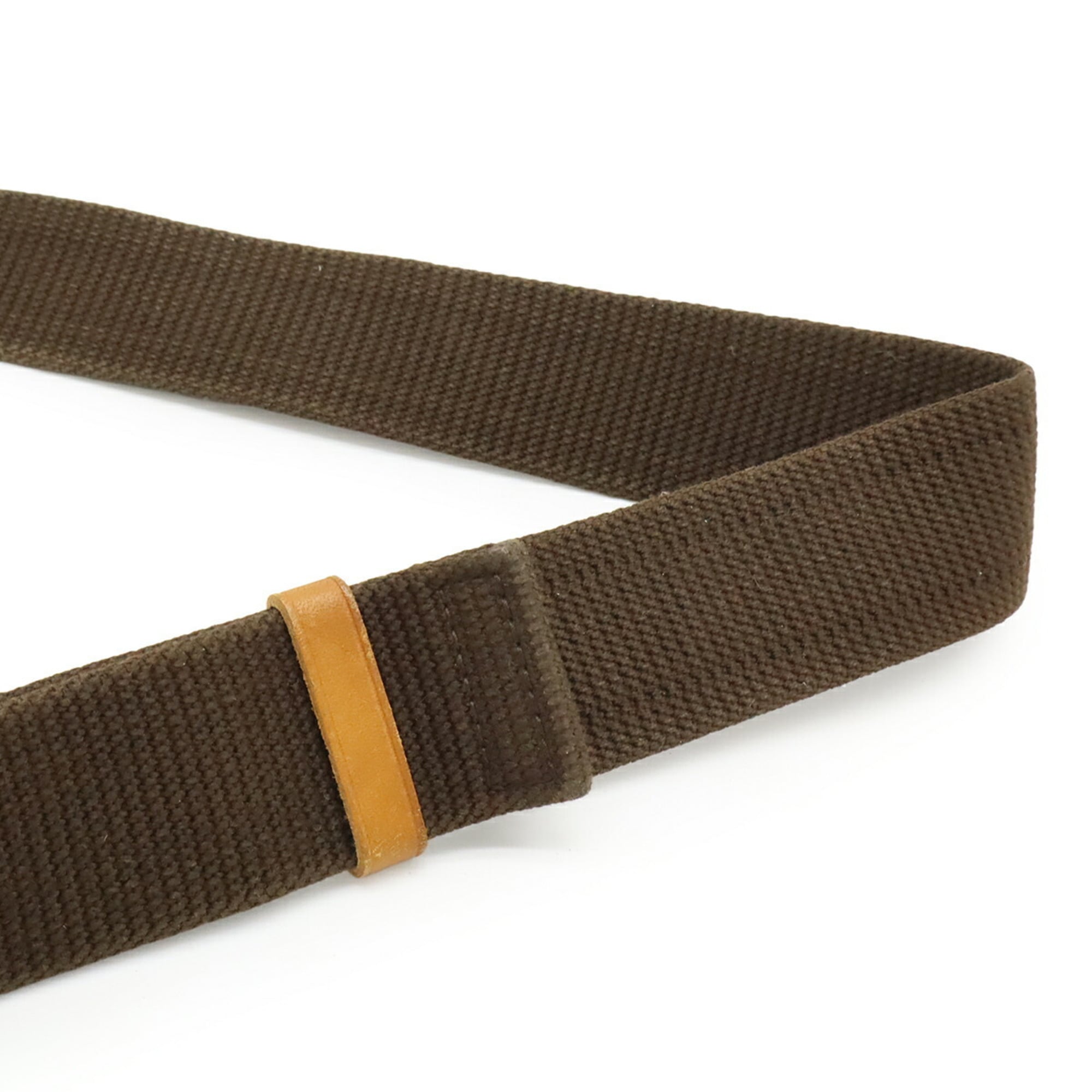 Louis Vuitton Brown Canvas Pochette Shoulder Bag Sling Bag