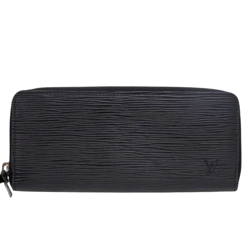 Louis Vuitton Noir Epi Leather Long Wallet