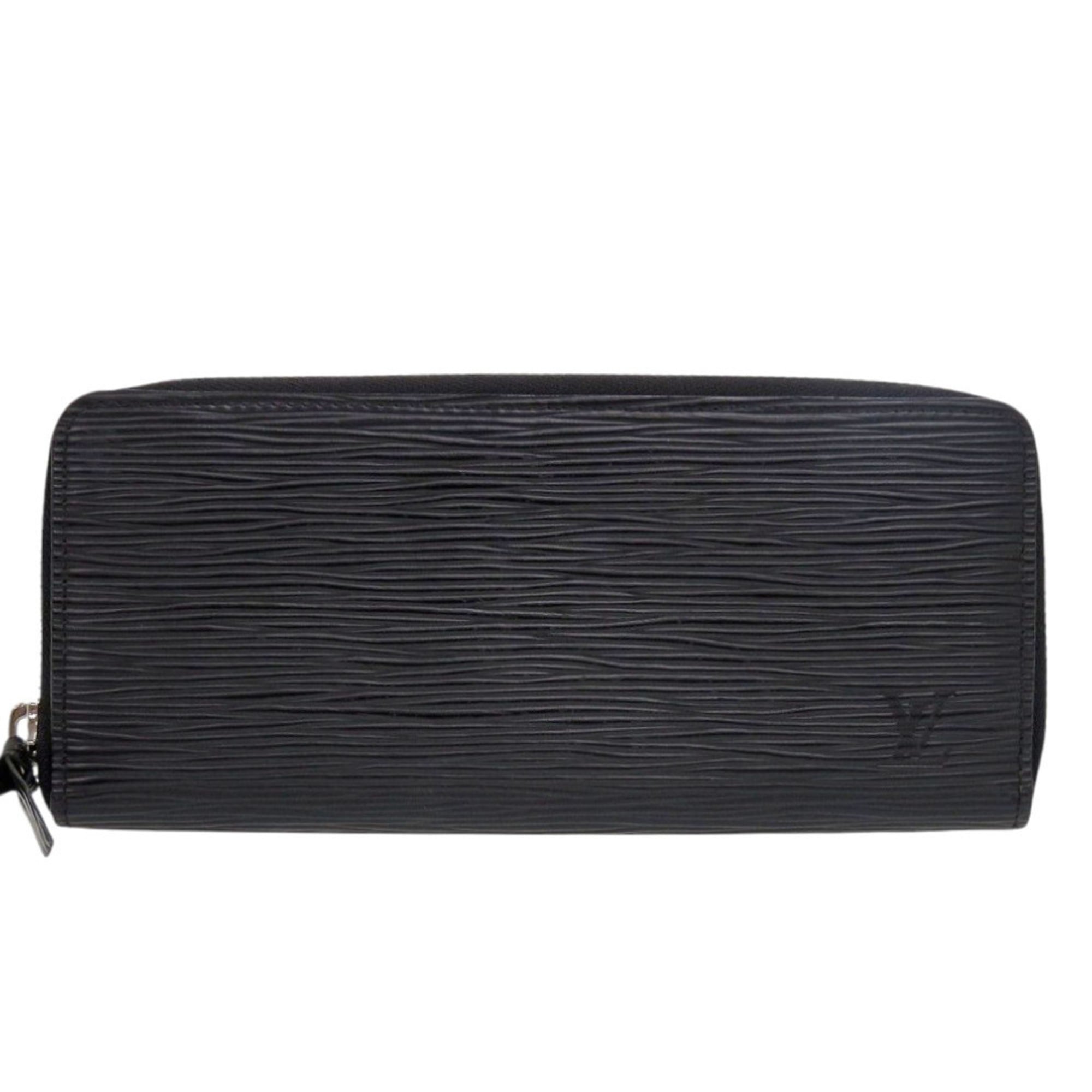 Louis Vuitton Noir Epi Leather Long Wallet