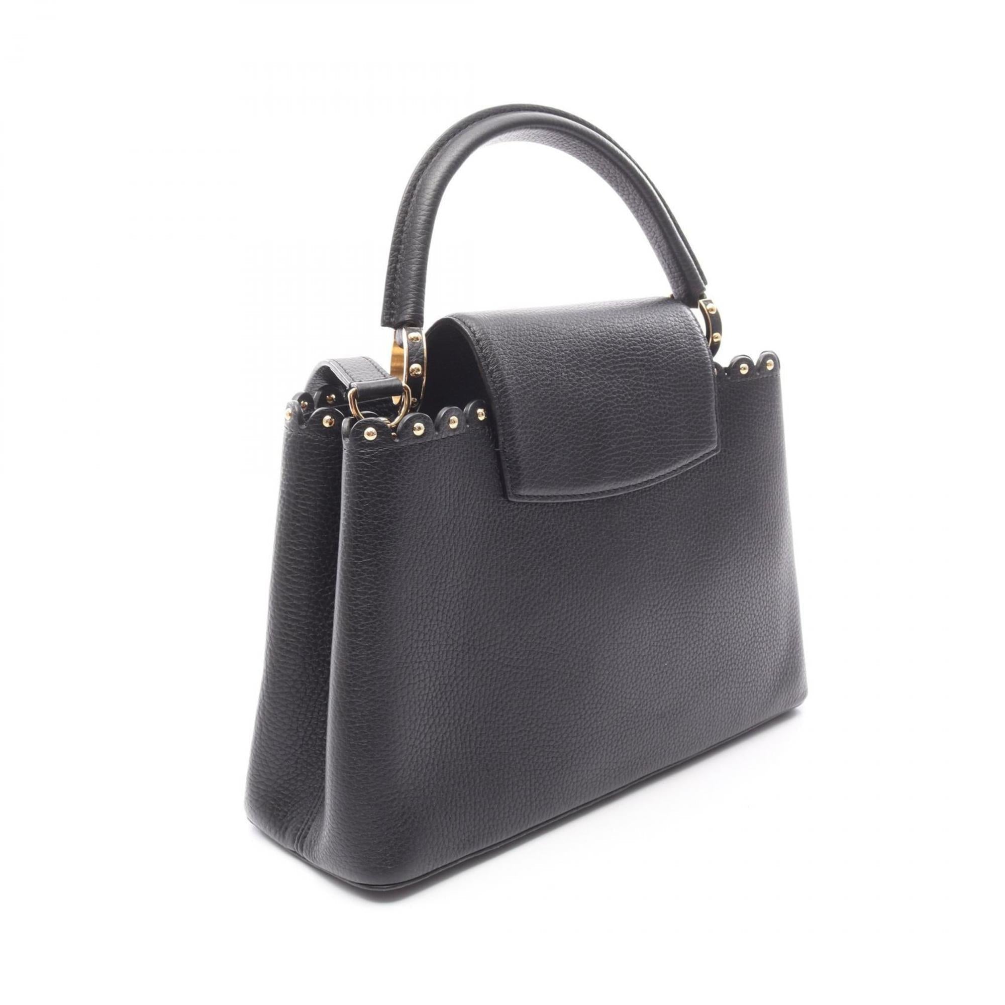 Louis Vuitton Black Noir Leather Handbag