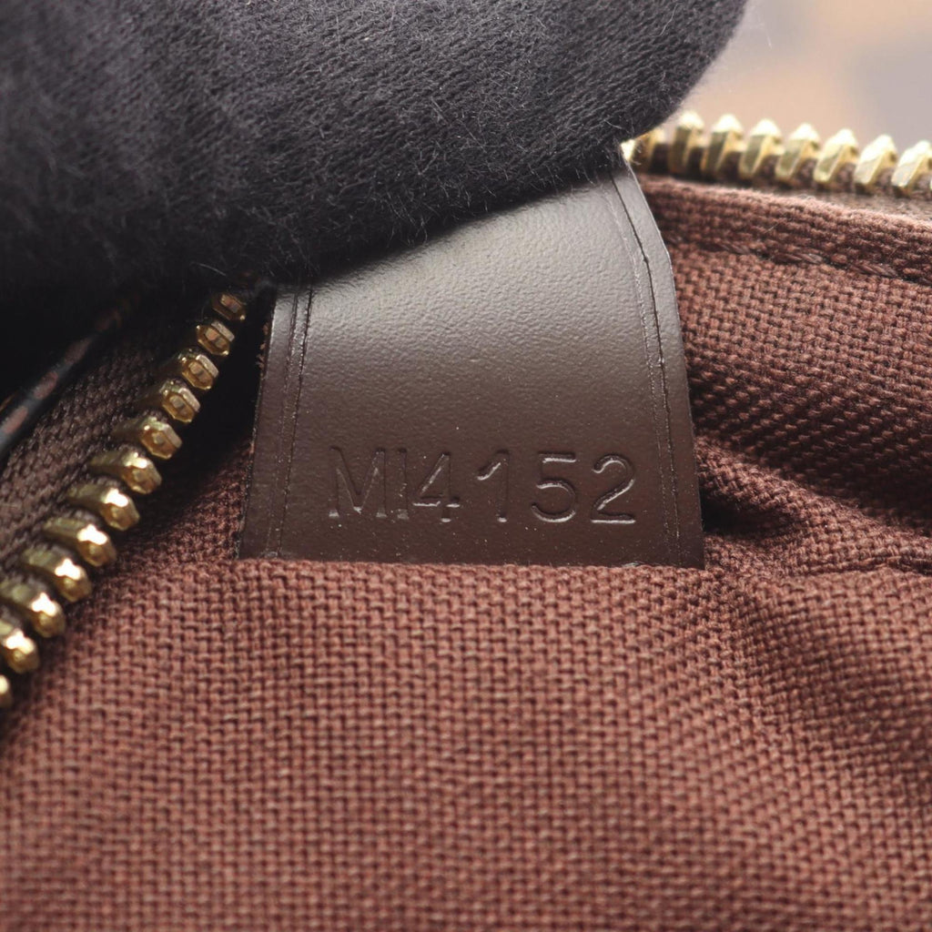 Louis Vuitton Brown Damier Canvas Coated Canvas Leather Damier Canvas Handbag Shoulder Bag
