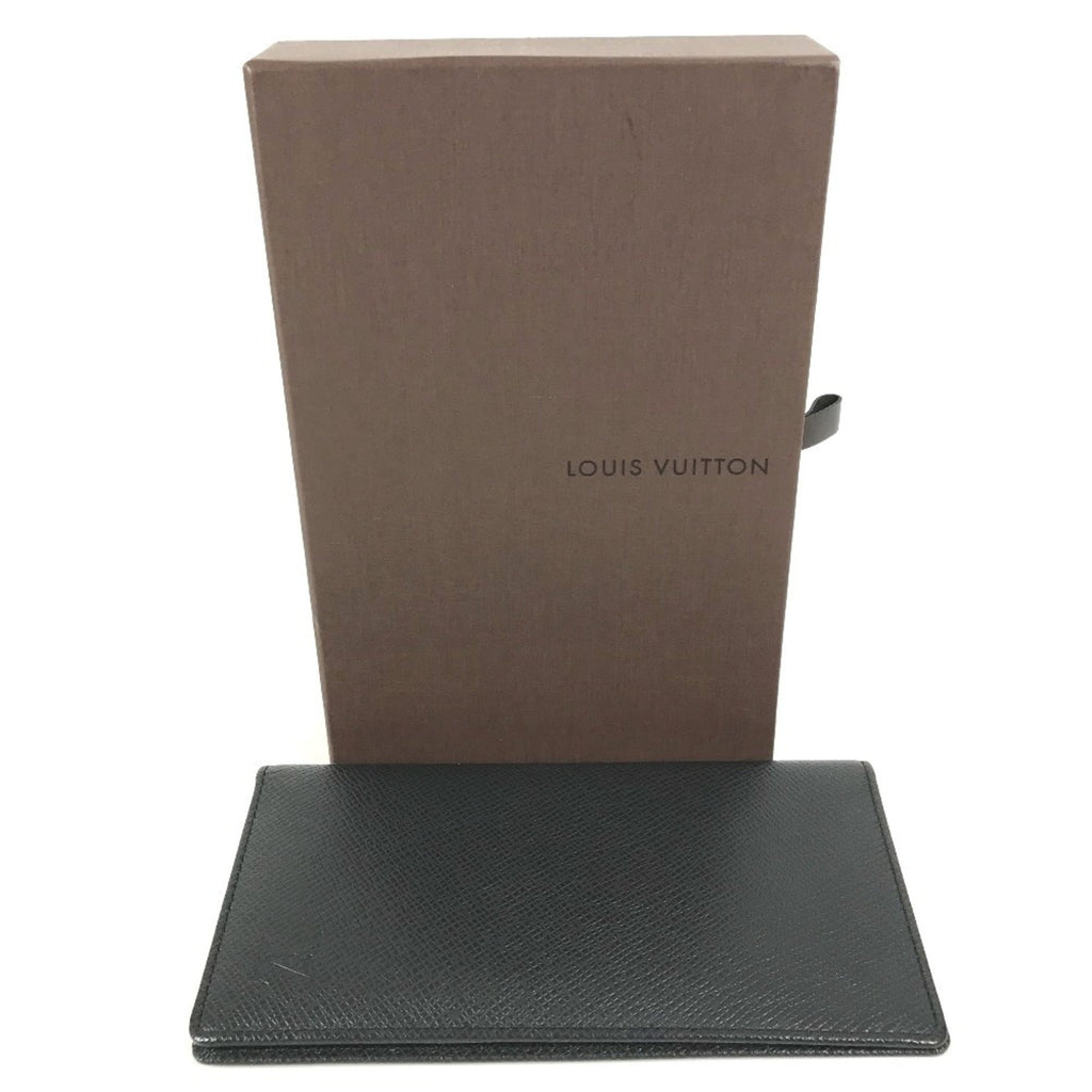 Louis Vuitton Taiga Ardoise Black Taiga Leather Long Wallet