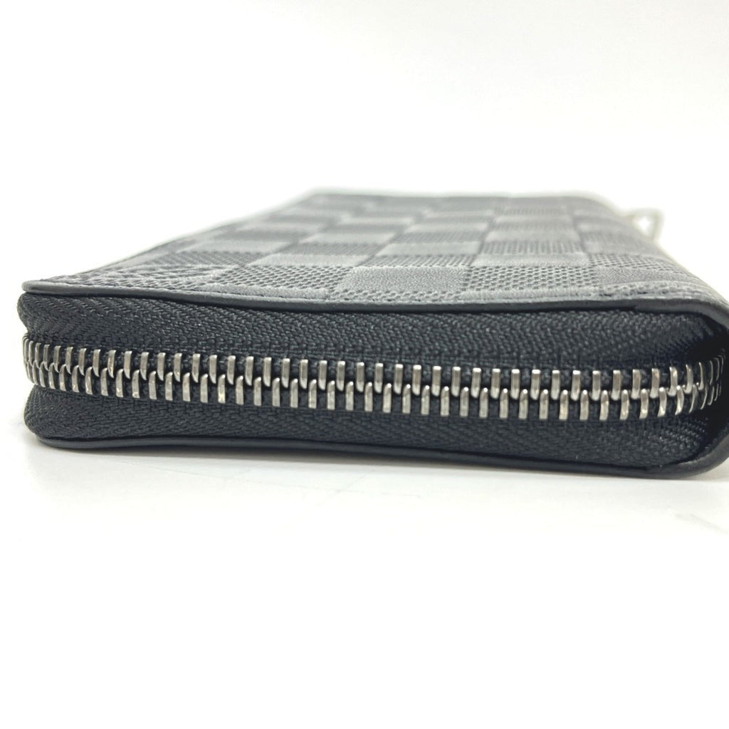 Louis Vuitton Black Damier Infini Long Wallet