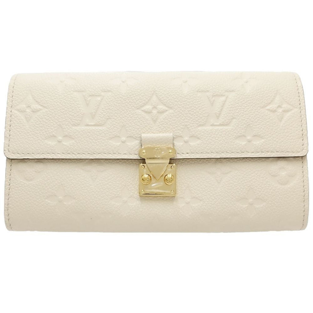 Louis Vuitton Monogram Empreinte Leather Long Wallet