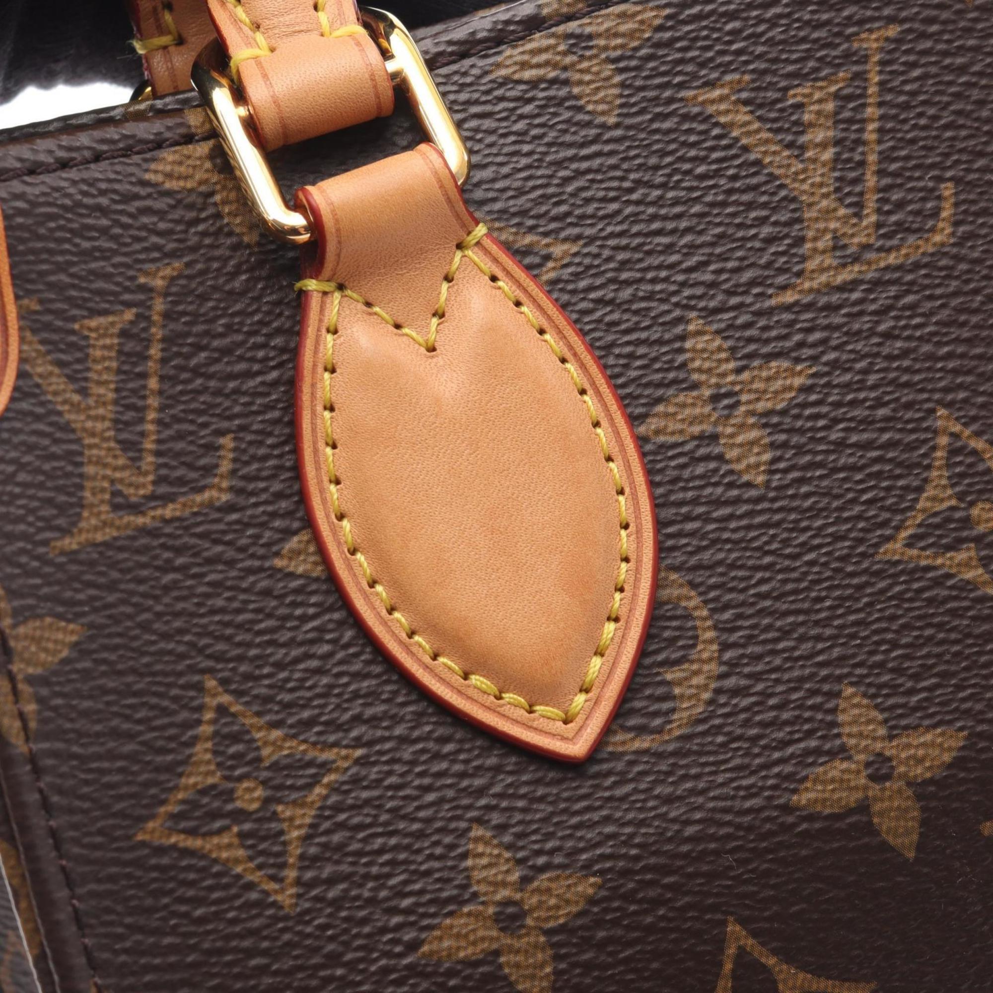Louis Vuitton Brown Monogram Monogram Leather Handbag