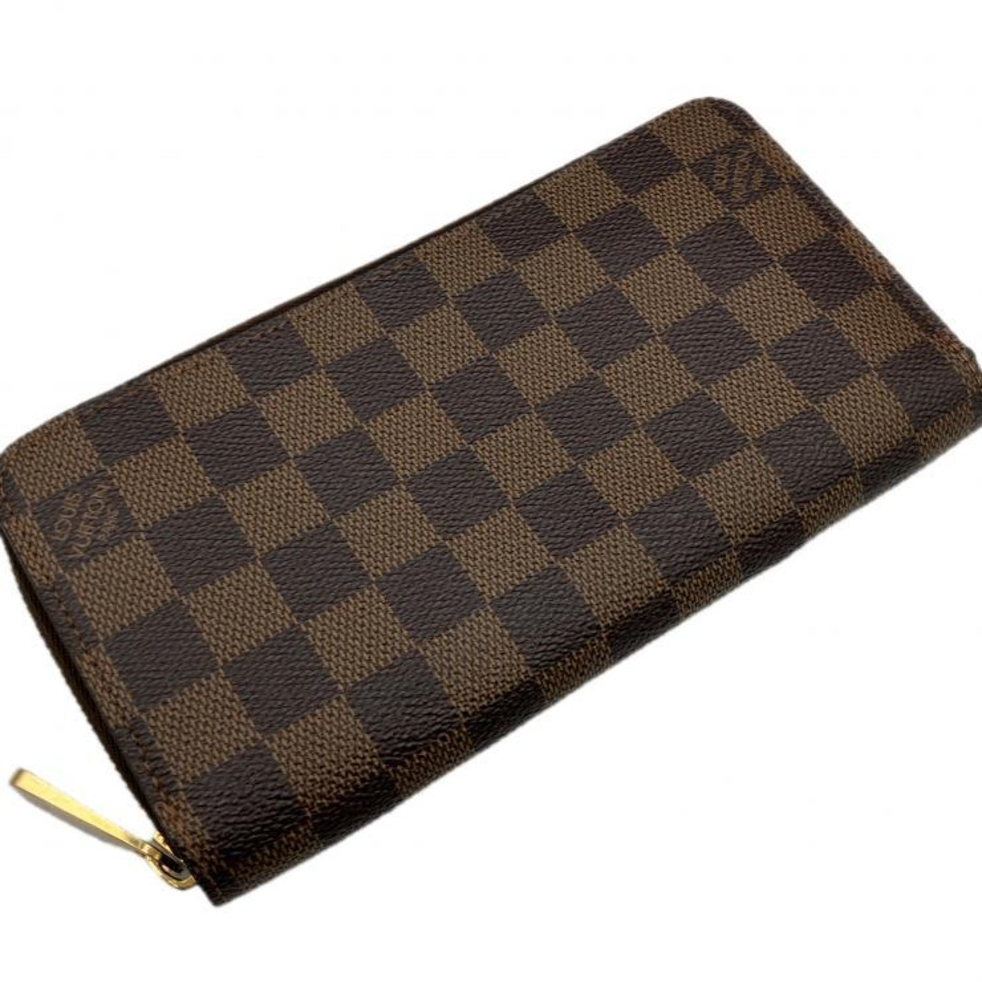 Louis Vuitton Brown Damier Canvas Damier Canvas Long Wallet