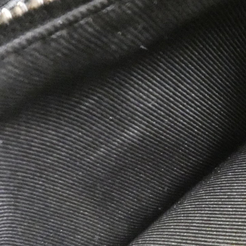 Louis Vuitton Black Coated Canvas Shoulder Bag