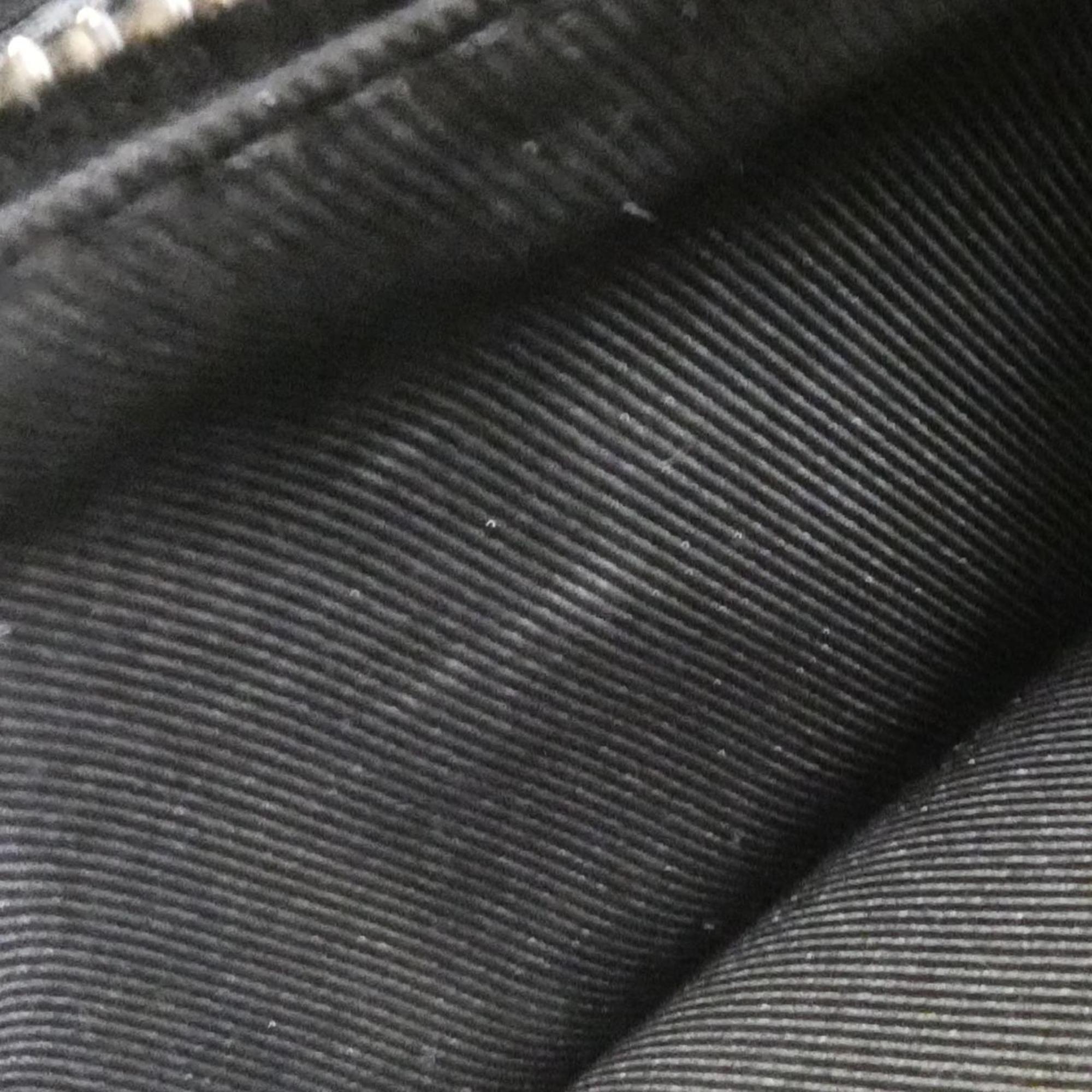 Louis Vuitton Black Coated Canvas Shoulder Bag