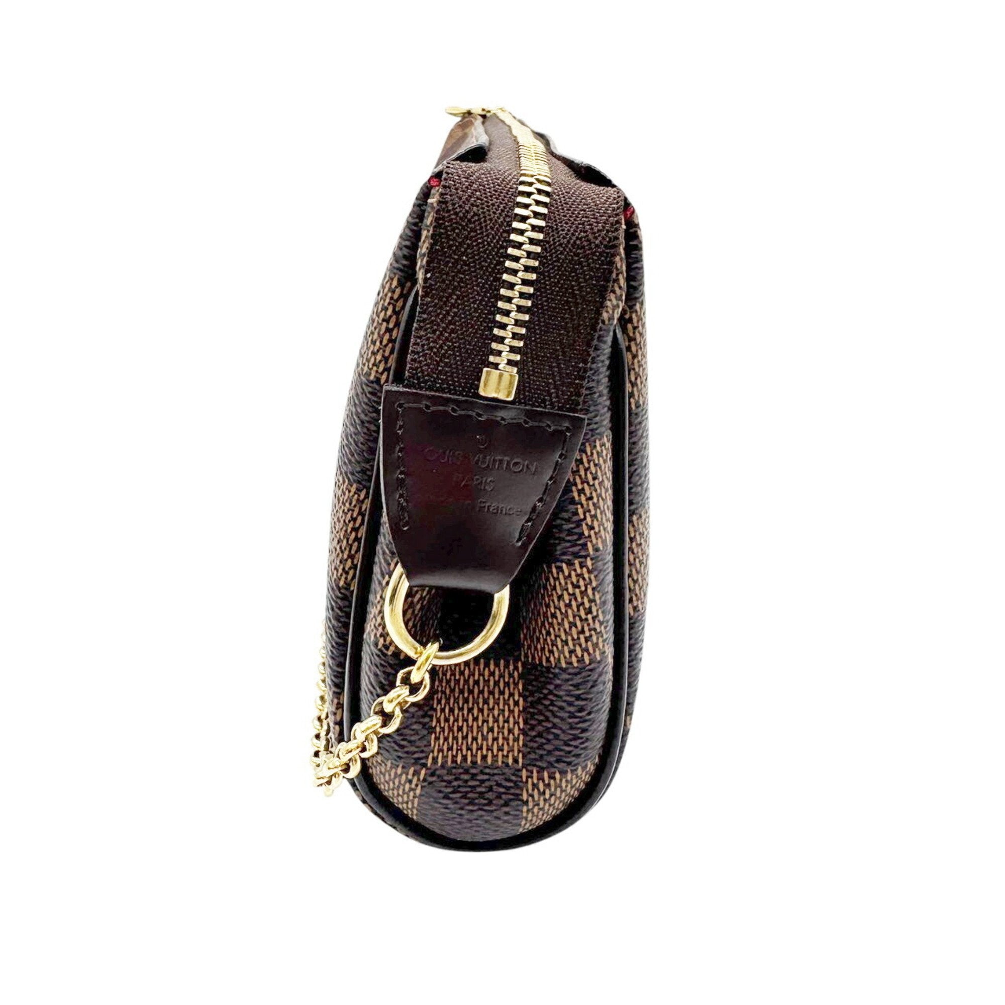 Louis Vuitton Brown Damier Canvas Ebene Damier Canvas Pochette Shoulder Bag