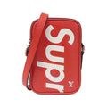 Louis Vuitton Rouge Leather Shoulder Bag