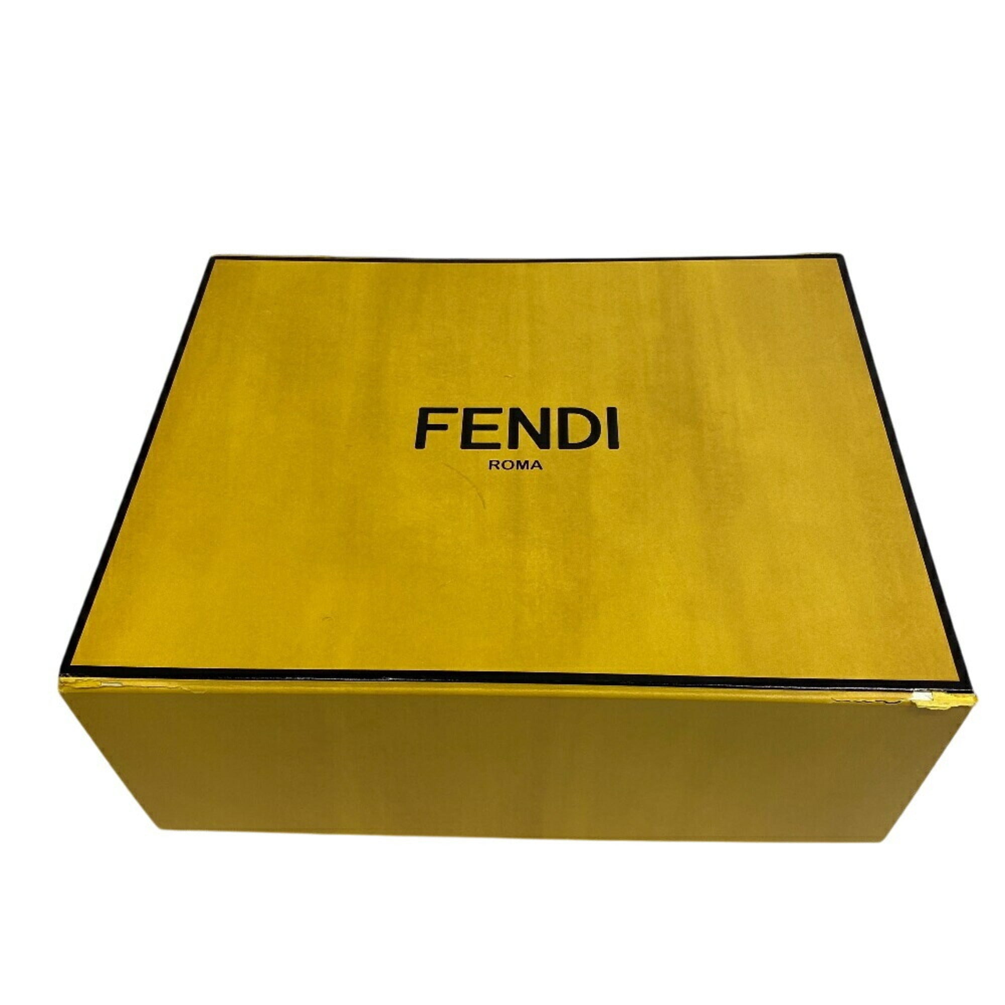 Fendi Beige Leather Handbag Shoulder Bag