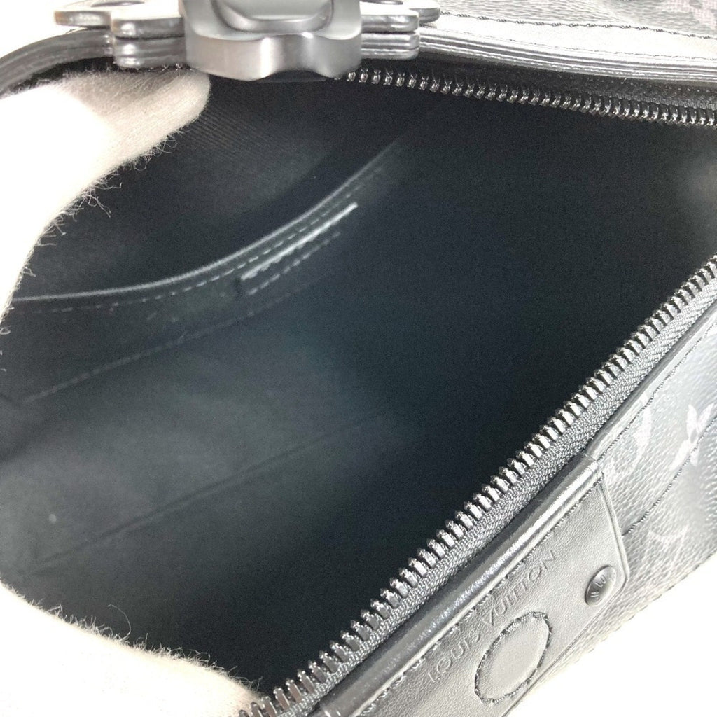 Louis Vuitton Black Monogram Eclipse Monogram Eclipse Clutch Bag Handbag Shoulder Bag