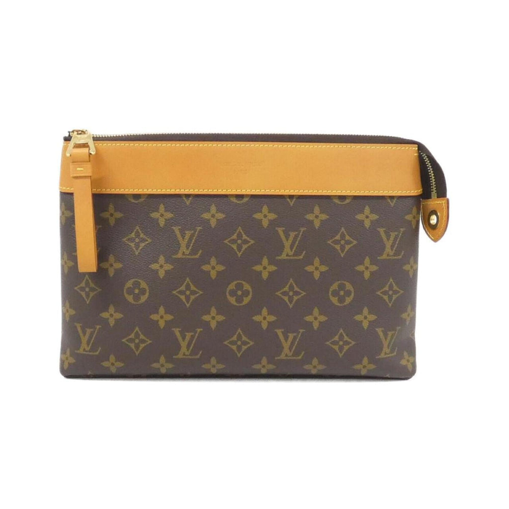 Louis Vuitton Monogram Marron Coated Canvas Pochette