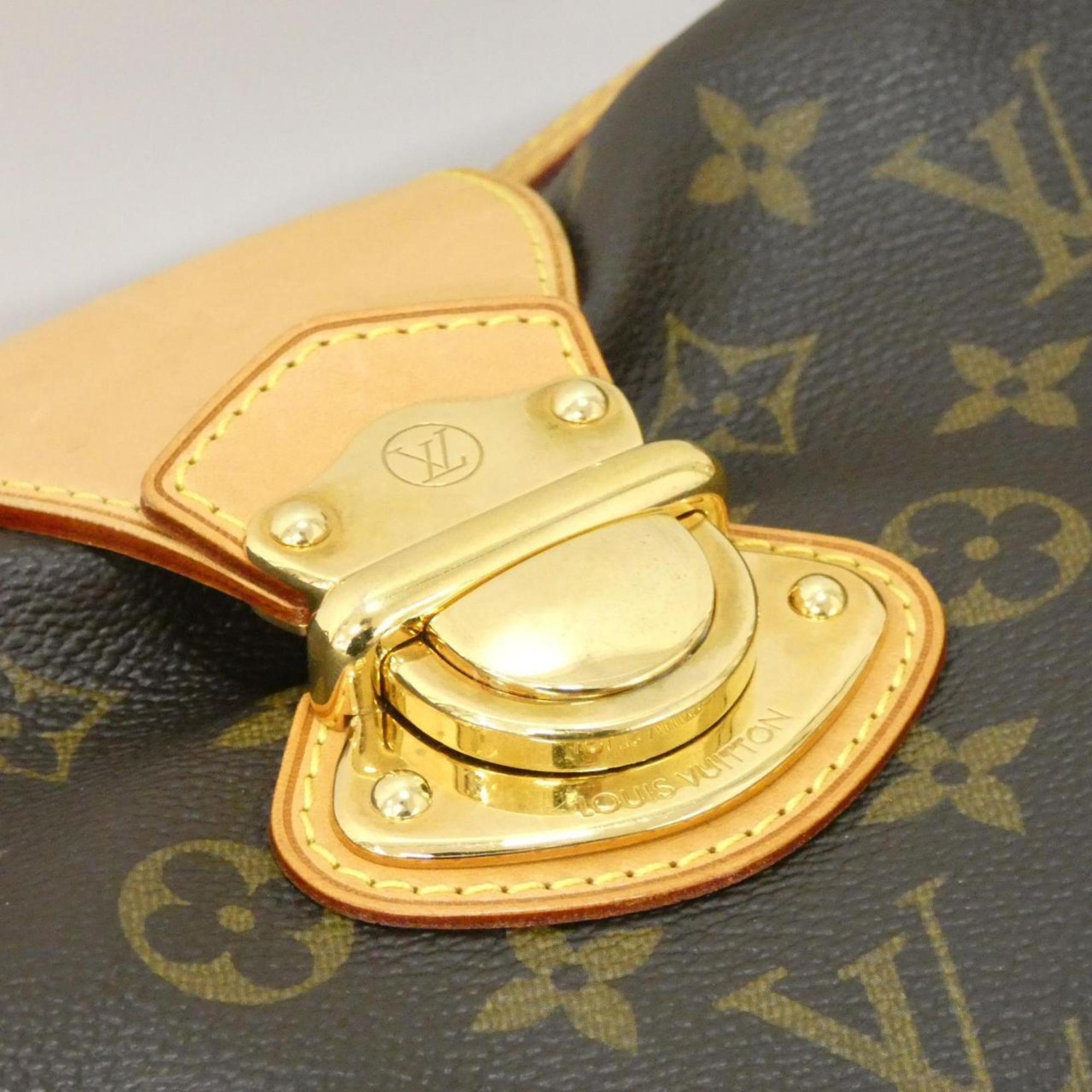 Louis Vuitton Marron Coated Canvas Shoulder Bag