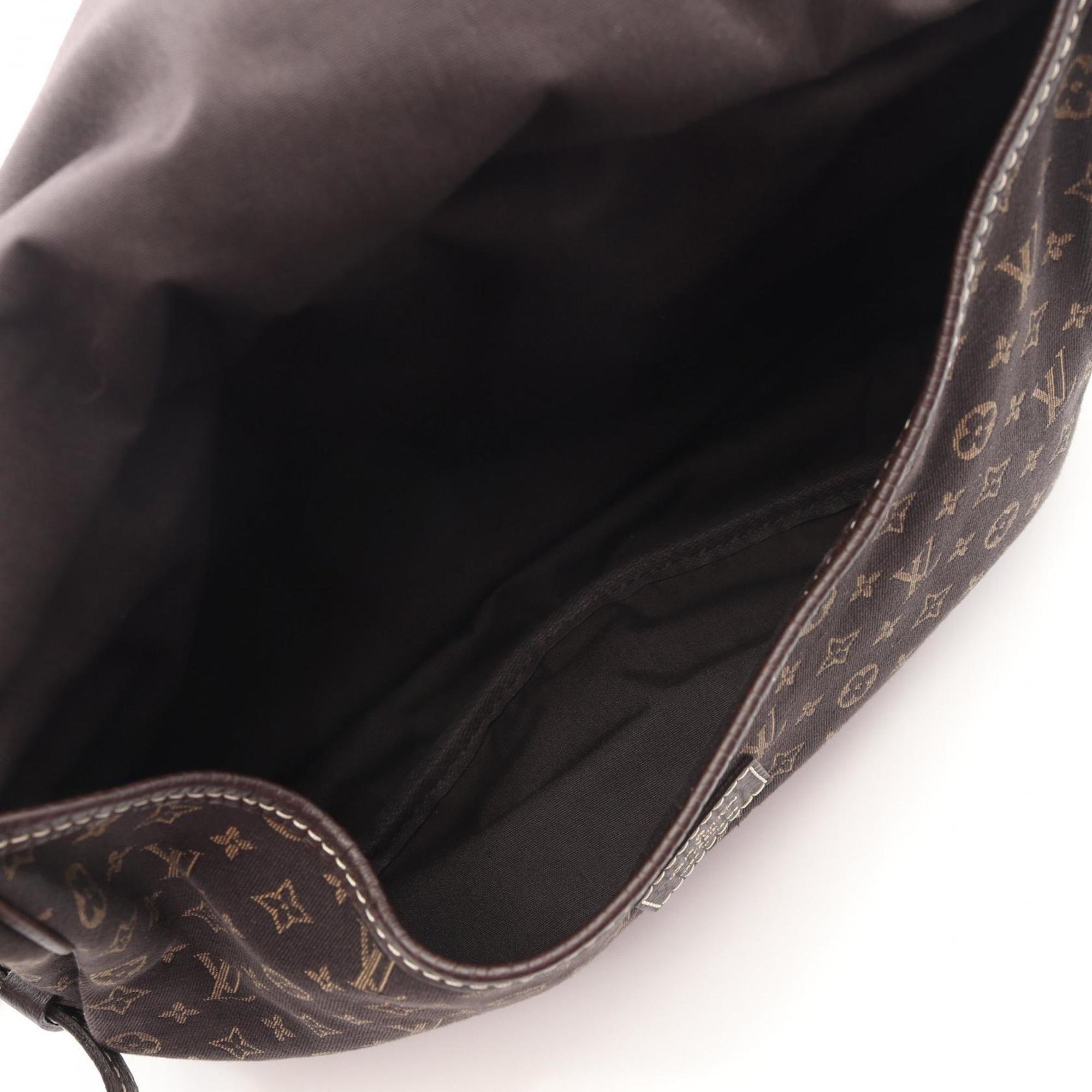 Louis Vuitton Brown Ebene Monogram Mini Lin Shoulder Bag