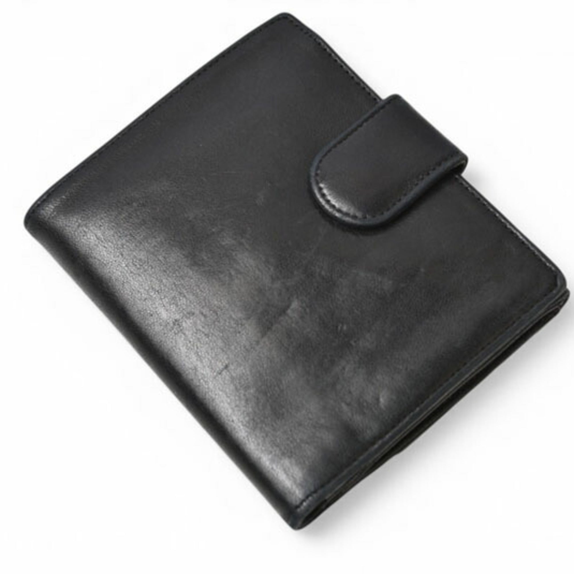 Chanel Black Leather Wallet (Bi-Fold)