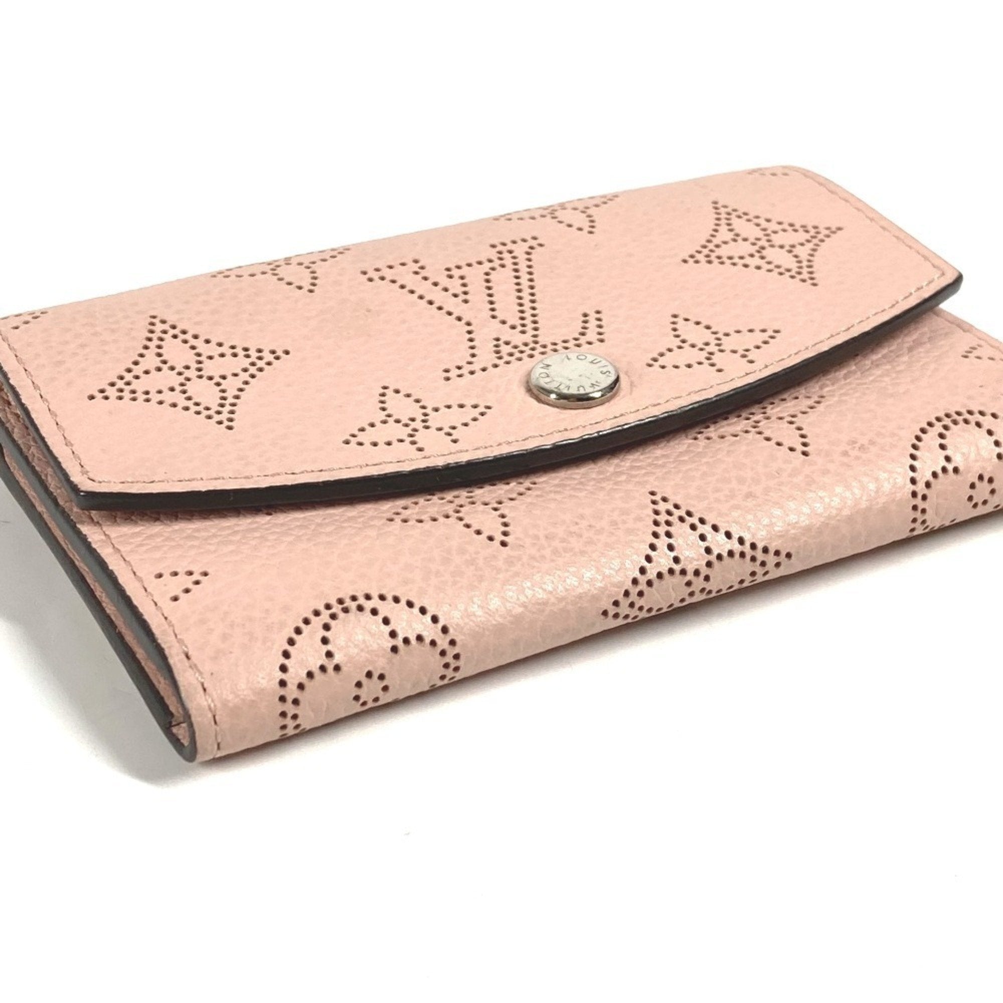 Louis Vuitton Magnolia Pink Mahina Leather Wallet