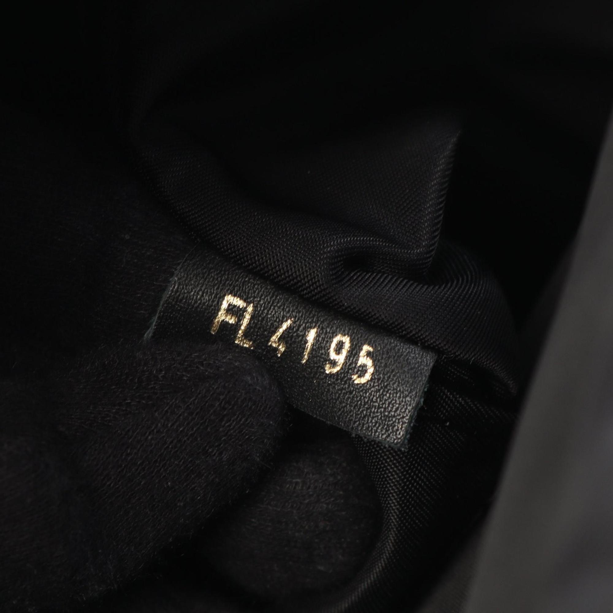 Louis Vuitton Black Brown Monogram Coated Canvas Backpack
