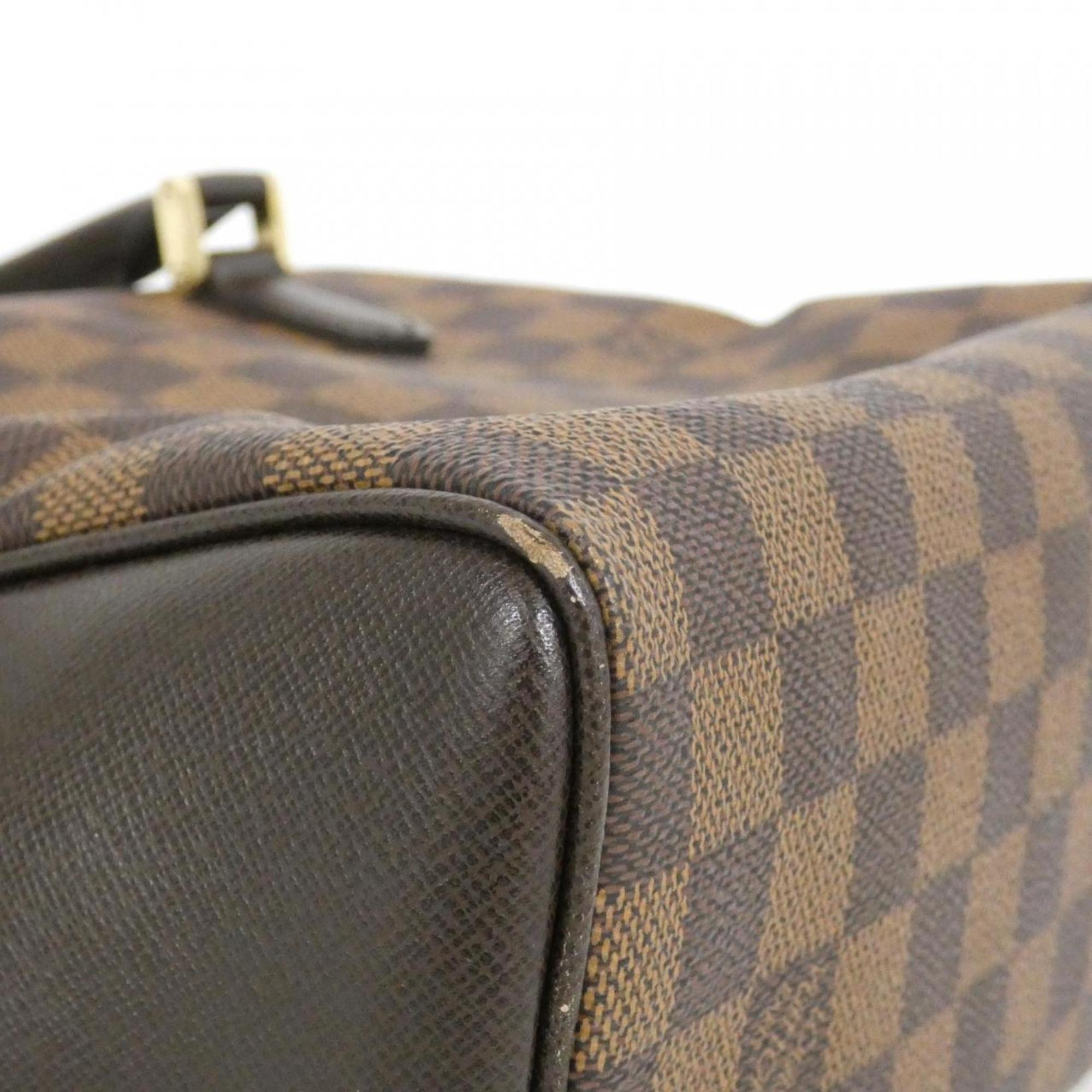 Louis Vuitton Ebene Coated Canvas Handbag